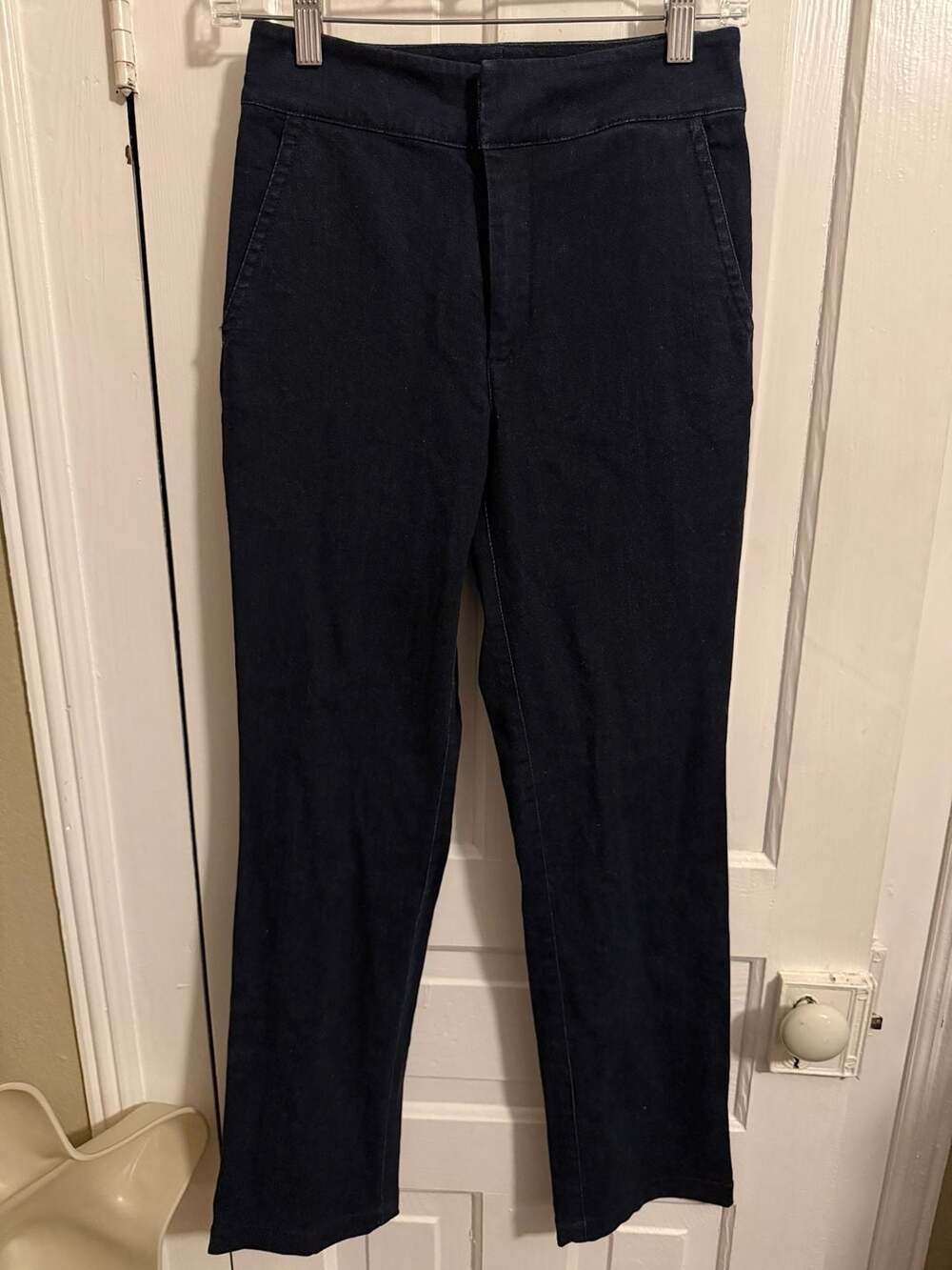 J.McLaughlin Pants Size 0 Dark Blue Cotton Blend Denim